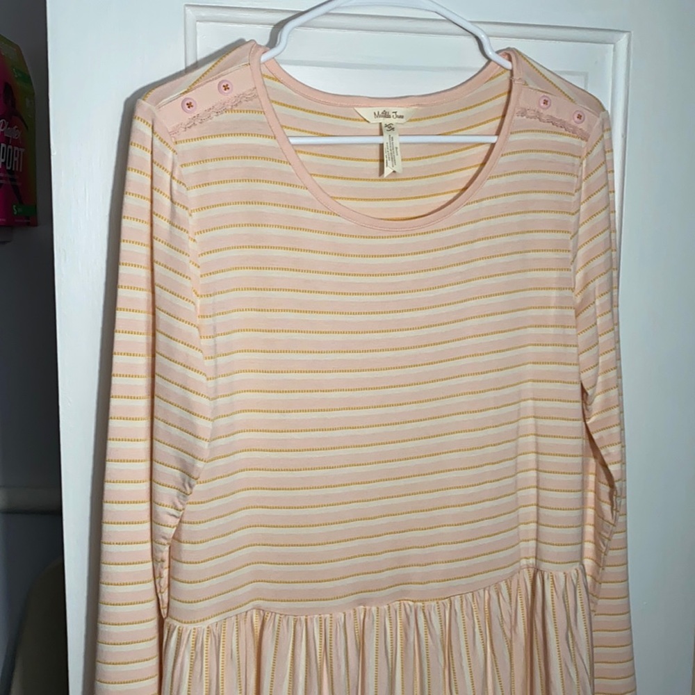 NWOT Matilda Jane Peplum Top